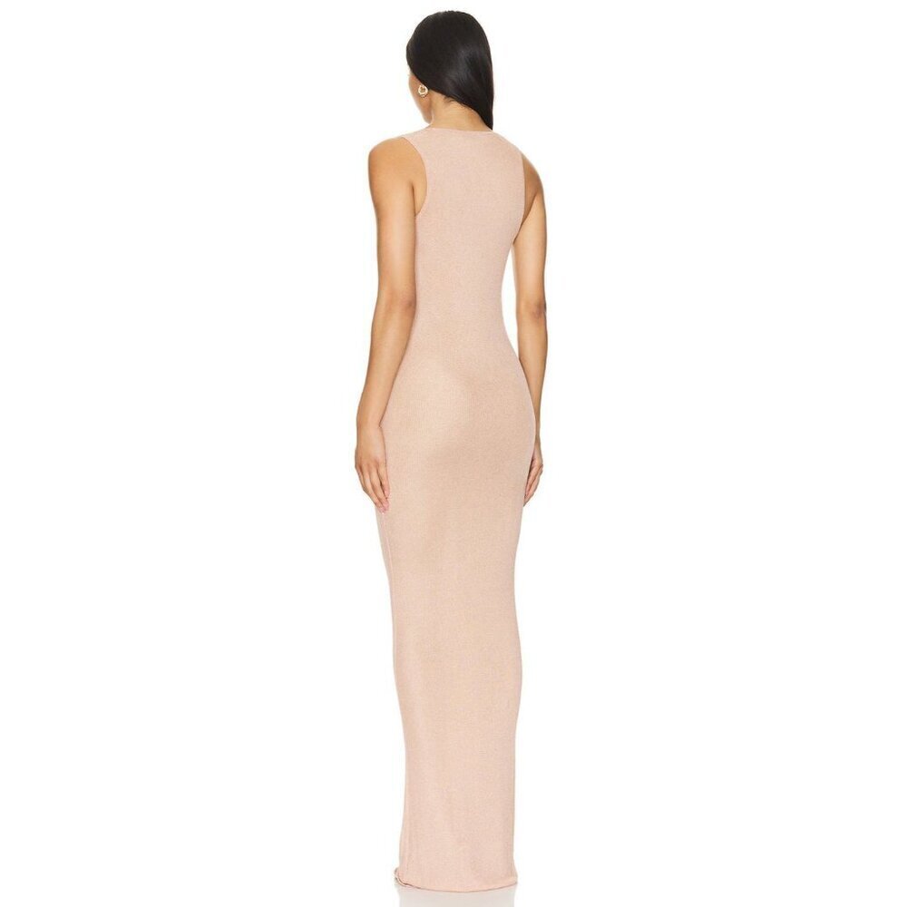 Le Superbe Airy Gown in Au Naturel Large New Womens Maxi Long Dress - Picture 3 of 13